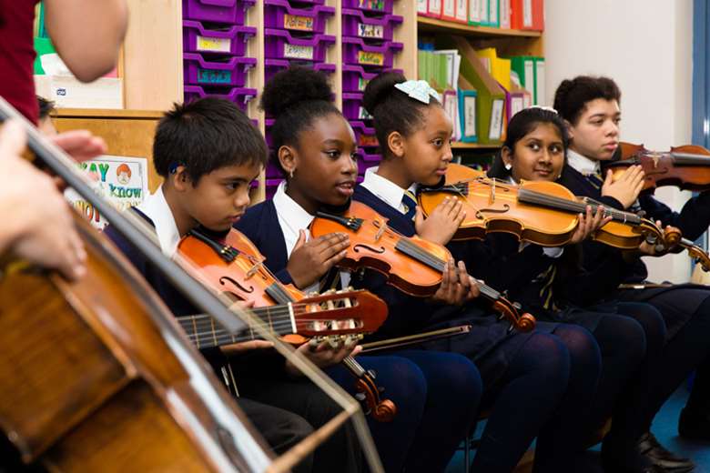 'Classical 100' preview event at St Charles Primary School (photo: Tom Weller)