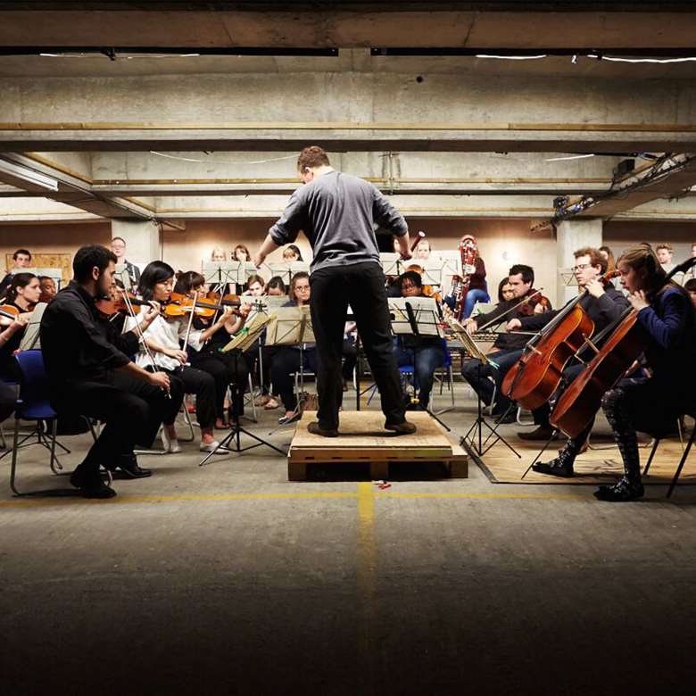 Award contenders, the Multi-Story Orchestra (photo: Ambra Vernuccio)