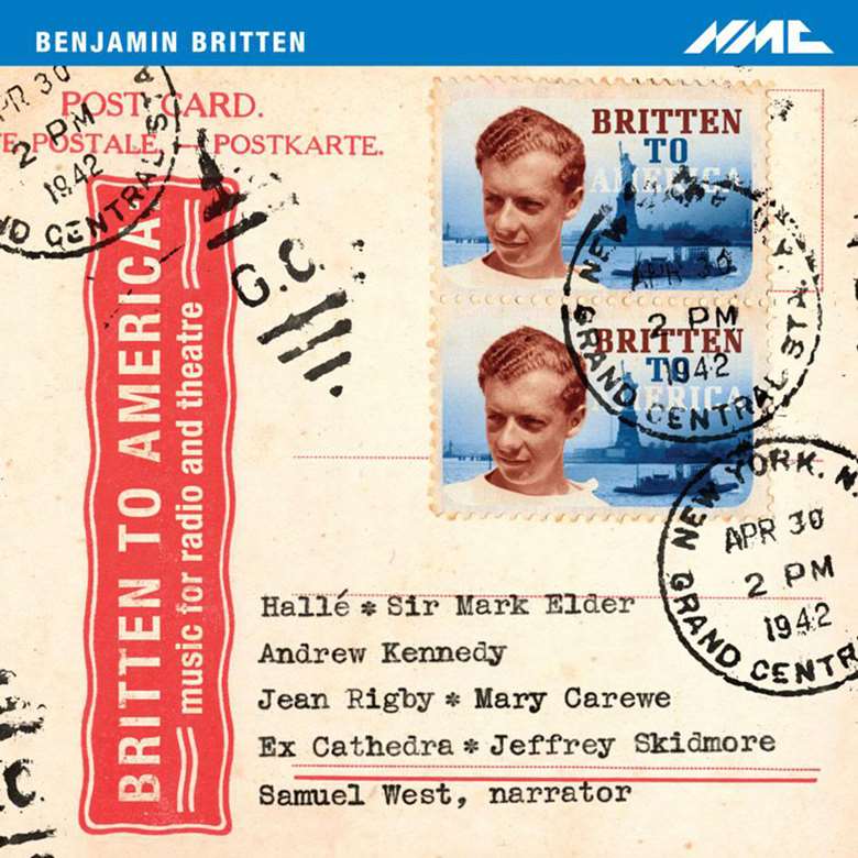 Britten in America (on NMC Recordings) by the Hallé and Sir Mark Elder