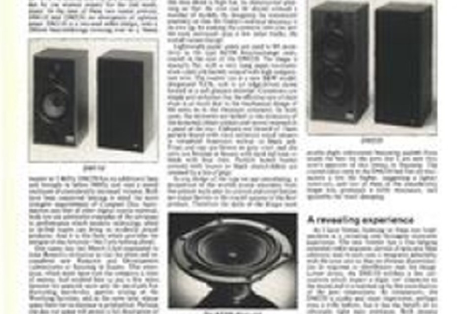 gerucht ondergeschikt Ijver Review: B&W DM110 and DM220 loudspeakers | Gramophone