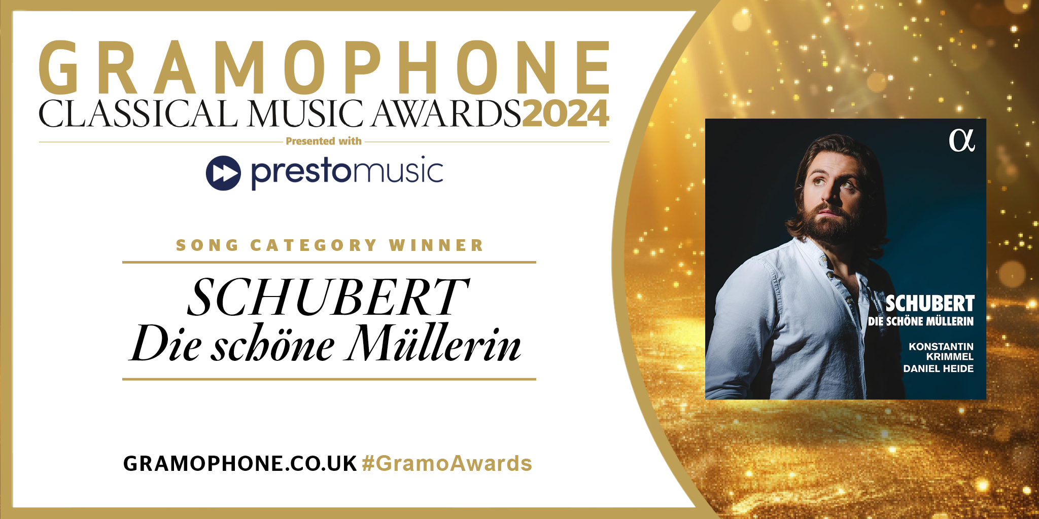 Gramophone Song Award 2024: Schubert's Die schöne Müllerin