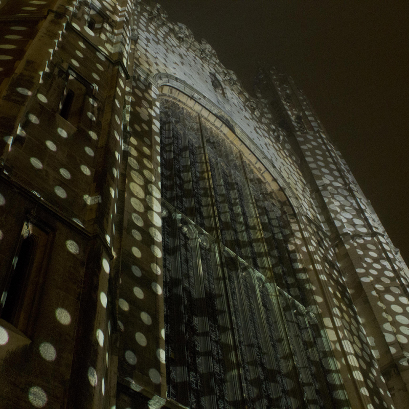 Cambridge Music Festival stages sound and light projection on King's