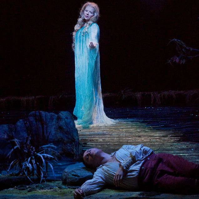 Renée Fleming with Piotr Beczala as the Prince