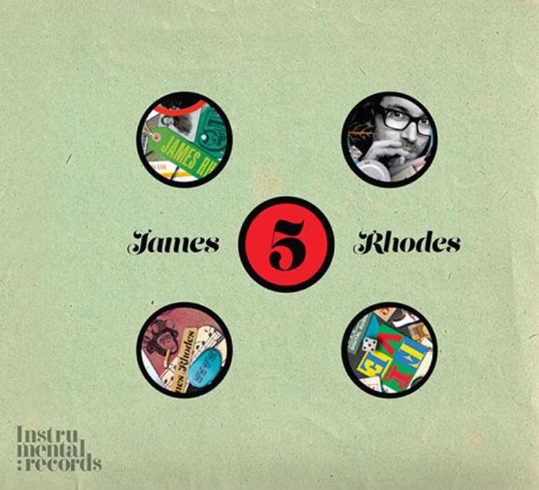 The cover of James Rhodes's new album 'Five'