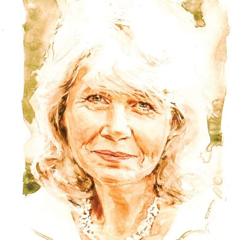 Jilly Cooper (by Philip Bannister)