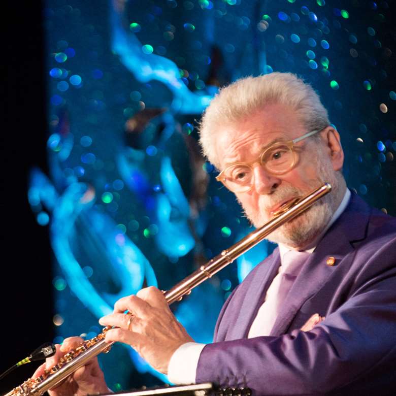 Listen to Sir James Galway on the latest Gramophone Podcast