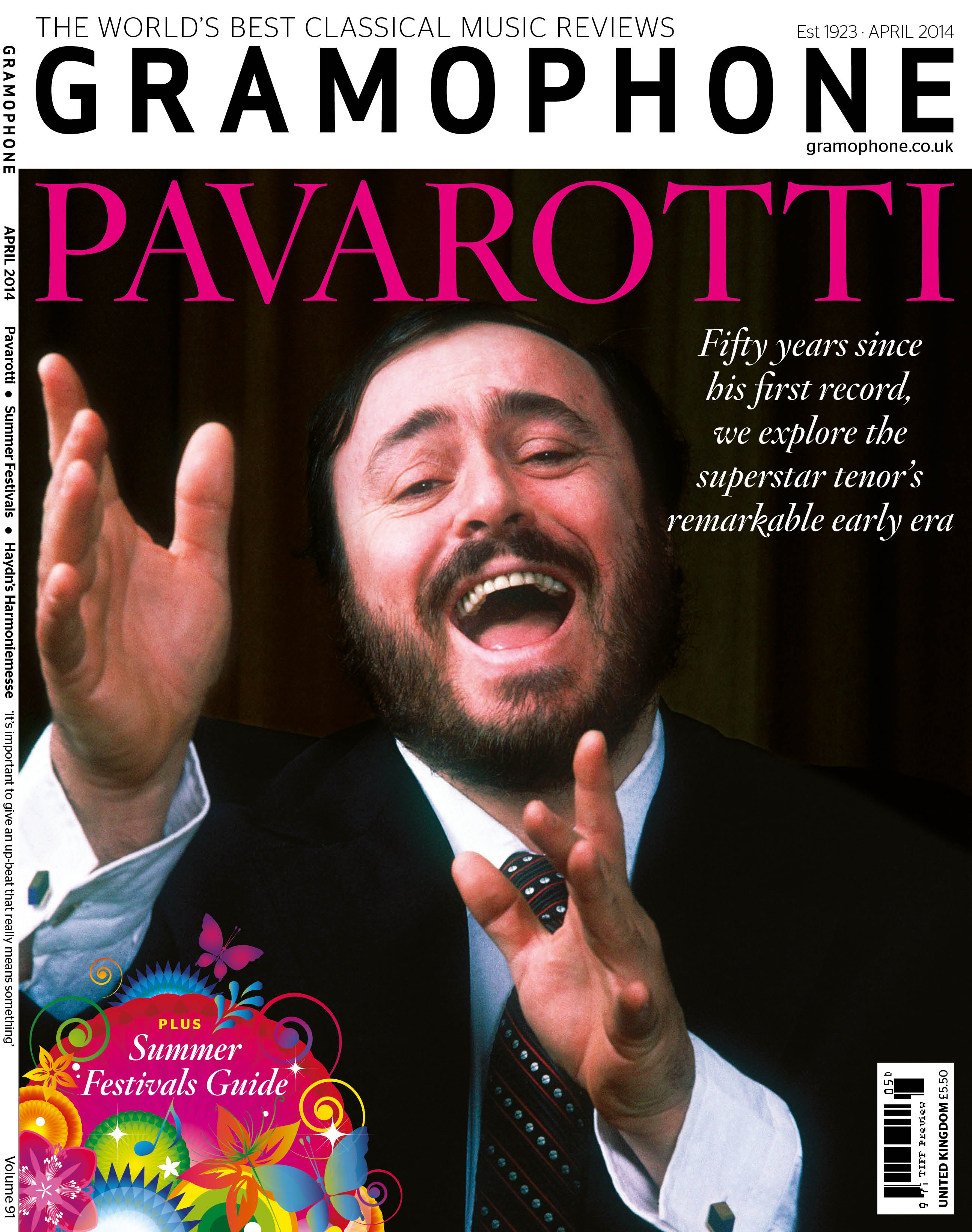 LUCIANO PAVAROTTI PATCH 3" MUSIC SINGER TENOR 