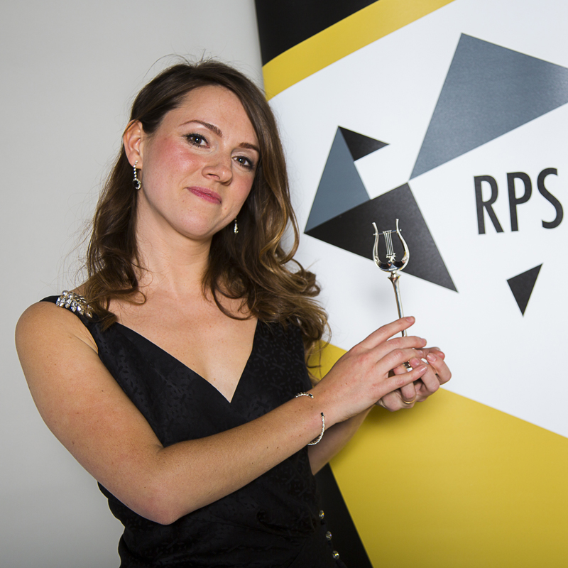 Soprano Mary Bevan received the Young Artist Award 