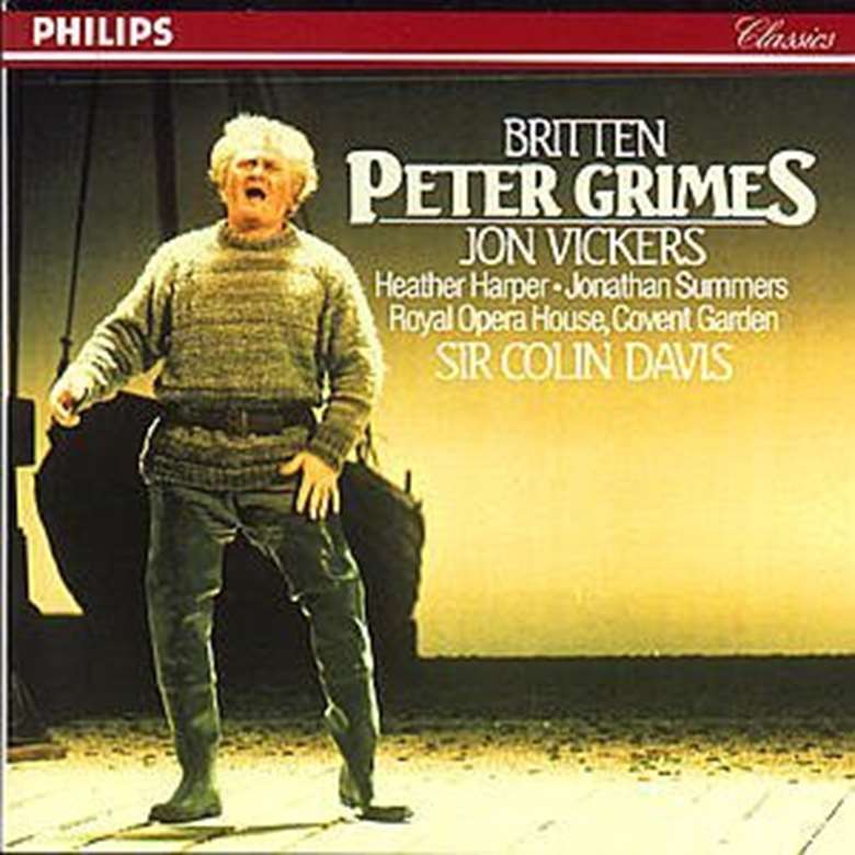 Peter Grimes was a key Vickers role