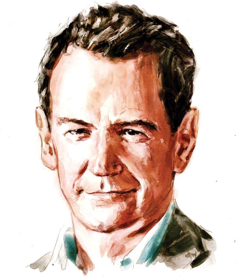 Alexander Armstrong (by Philip Bannister)