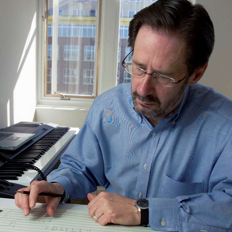 Steven Stucky, photographed in 2014 (photo: Nicola Kountoupes; Cornell University Photography)