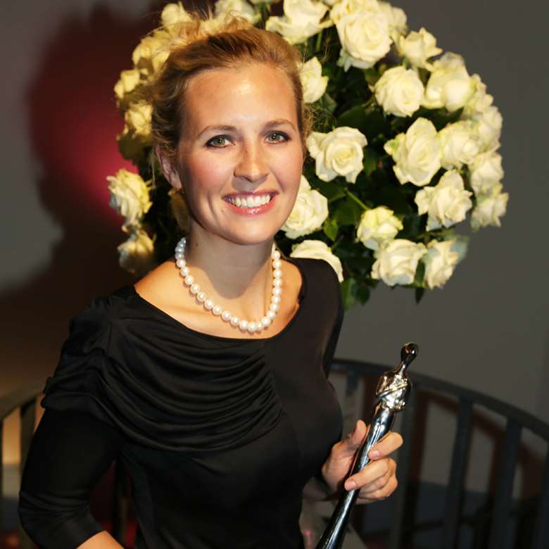 Alison Balsom OBE at the Gramophone Awards 2013