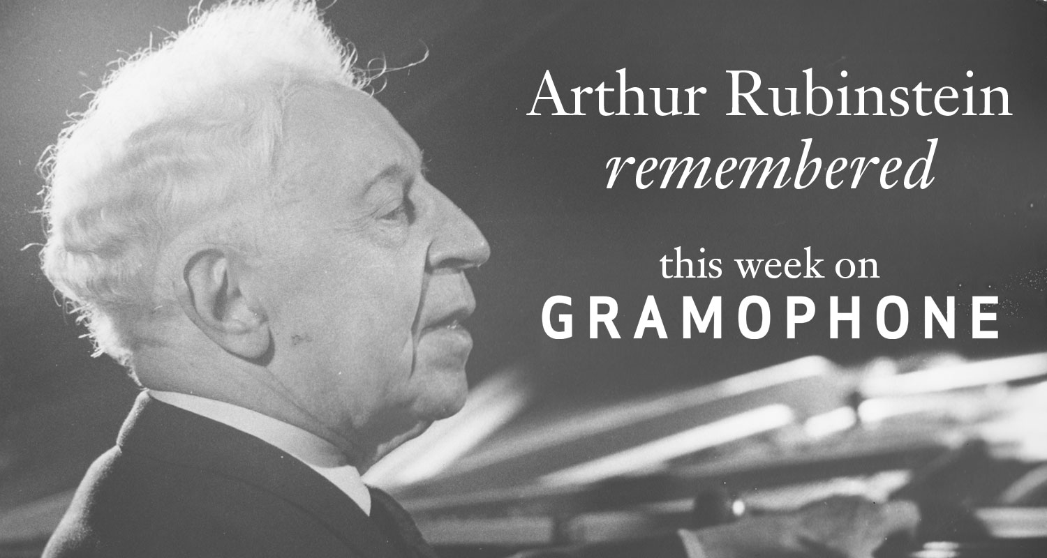 Arthur Rubinstein – wine, women and the piano