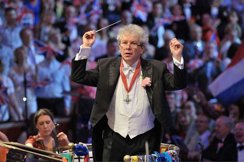 Jiří Bělohlávek at the BBC Proms (Photo: BBC/Chris Christodoulou)