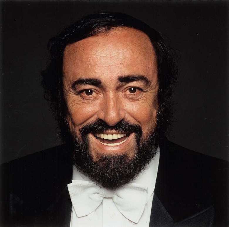 Luciano Pavarotti (photo: Terry O'Neill / Decca)