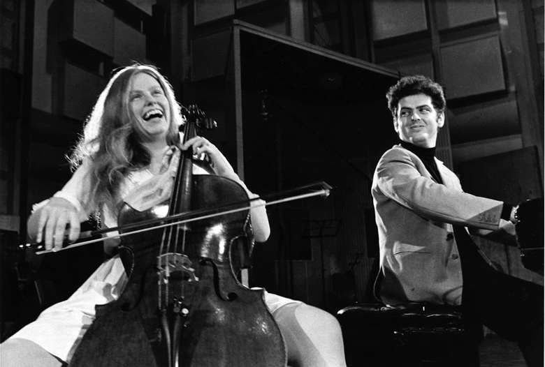 Jacqueline du Pré with her then-husband Daniel Barenboim (photo: Warner Classics)