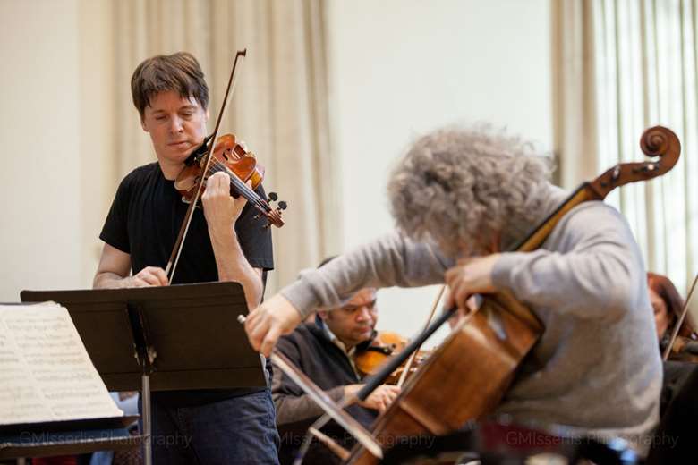 Joshua Bell and Steven Isserlis (photo: GMIsserlis Photography)