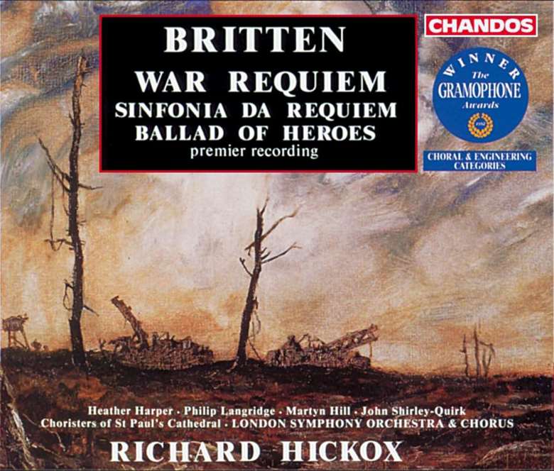 Harper's Gramophone Award-winning performance in the 'role' she created in Britten's War Requiem