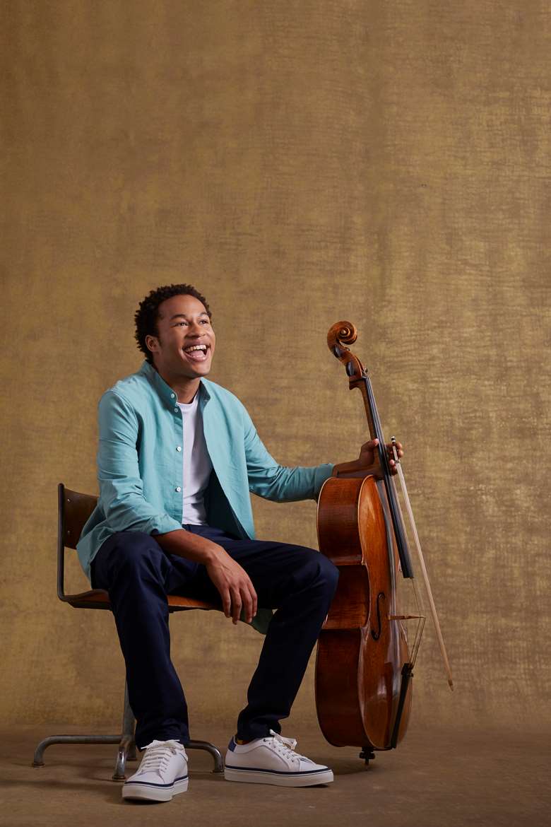 Sheku Kanneh-Mason makes history (photo: Jake Turney)