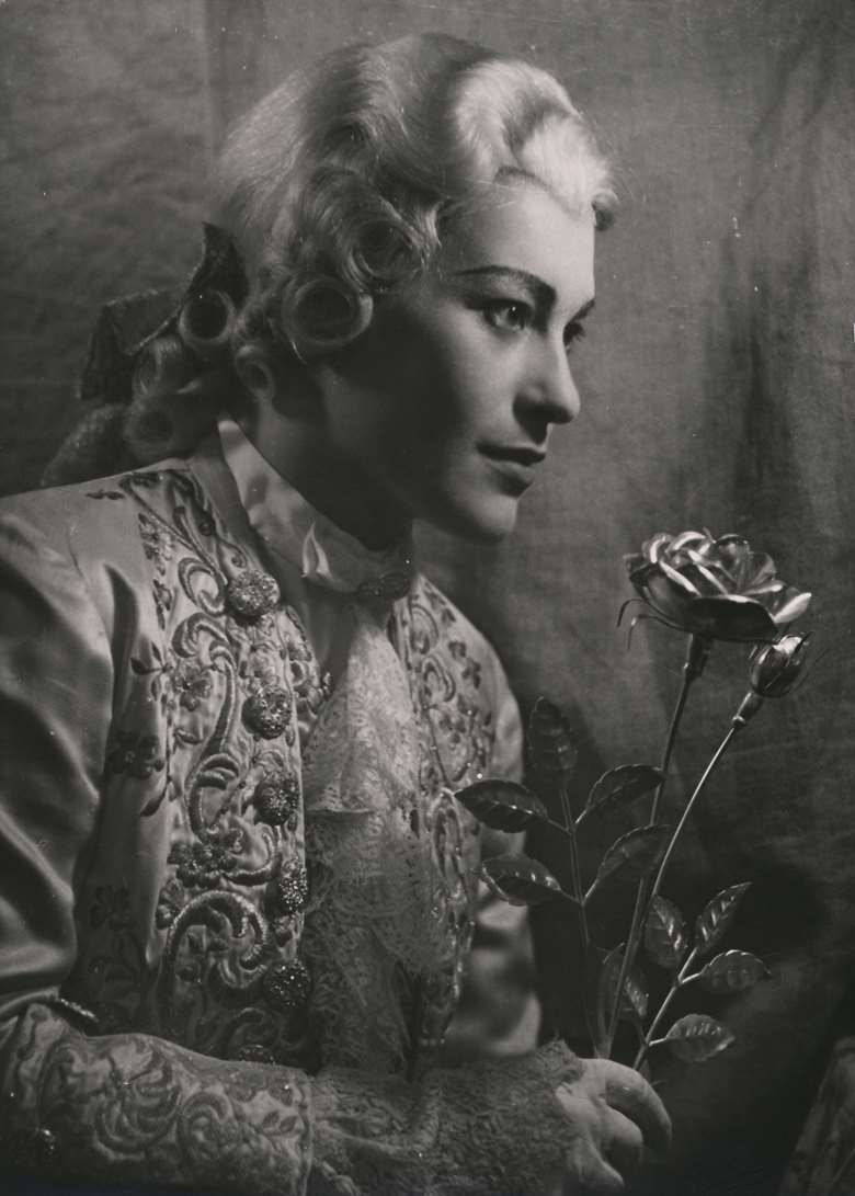 Hertha Töpper as Richard Strauss's Octavian (photo: Bayerische Staatsoper)