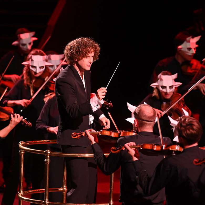 Aurora Orchestra performing at the BBC Proms (photo: Mark Allan)