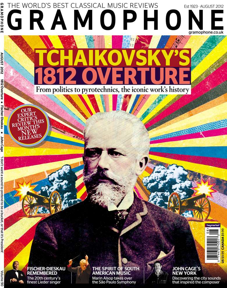 Tchaikovsky's 1812 Overture cover story (Gramophone, August 2012)