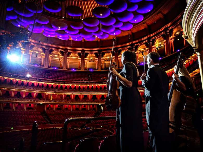 Bowing to the inevitable: this year's Proms will be primarily archive broadcasts, with later live plans (photo: BBC/Sanjeet Riat)