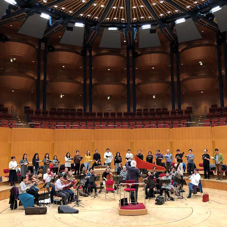 Bach Collegium Japan, conducted by Masaaki Suzuki, making a unique musical record (photo: Bach Collegium Japan)