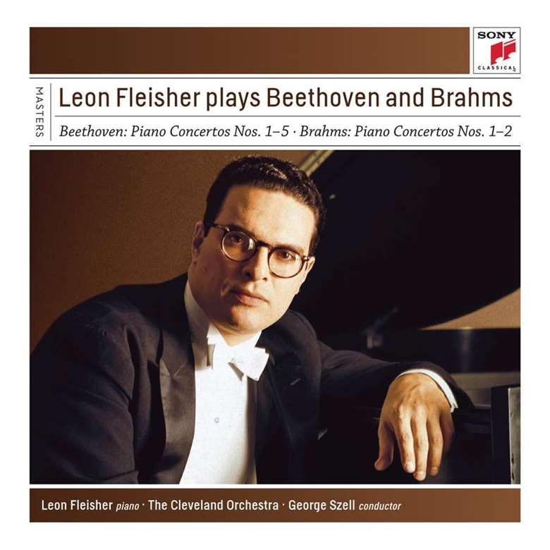 Leon Fleisher's discography includes classic accounts of the Beethoven and Brahms piano concertos