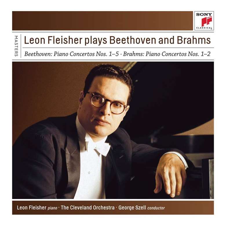 Leon Fleisher's discography includes classic accounts of the Beethoven and Brahms piano concertos