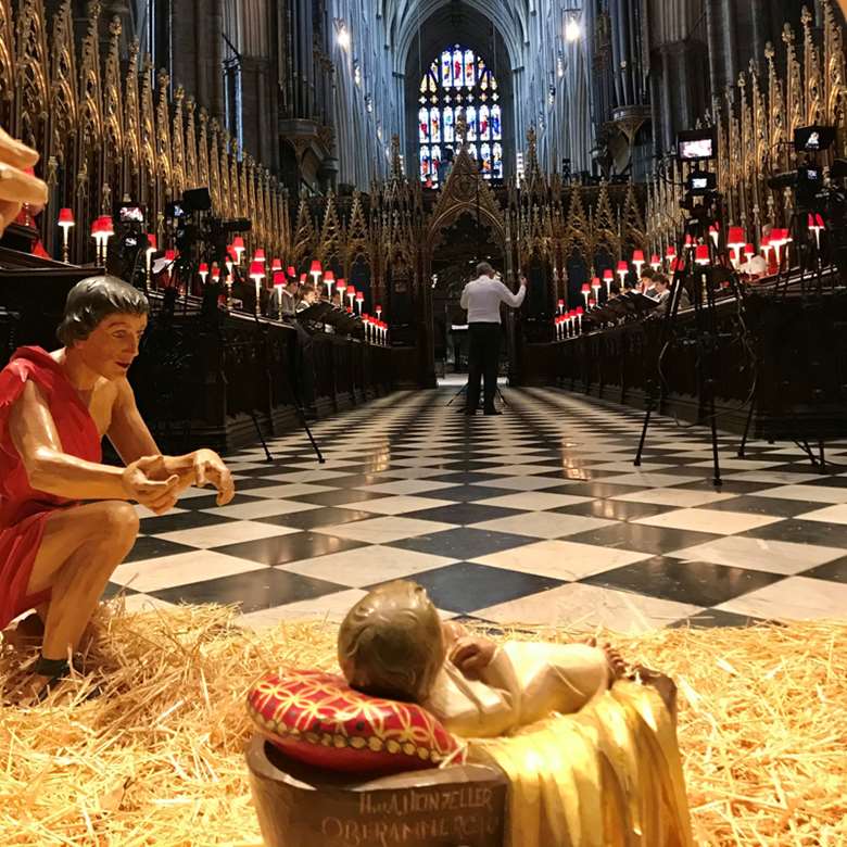 Watch The Choir of Westminster Abbey sing The Sussex Carol (photo: Libby Percival)