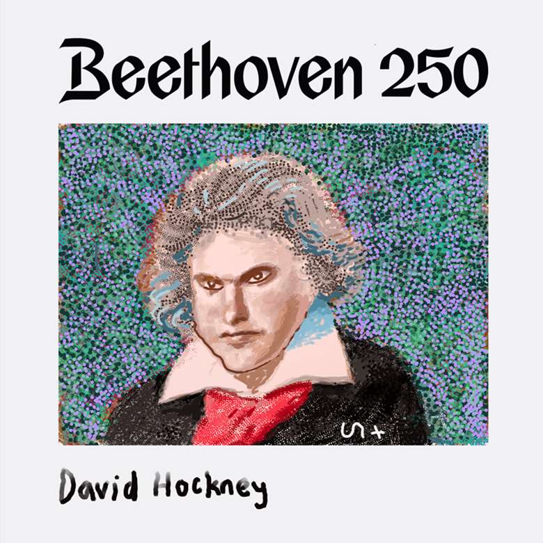 'Beethoven After His First Symphony' - David Hockney / Apple