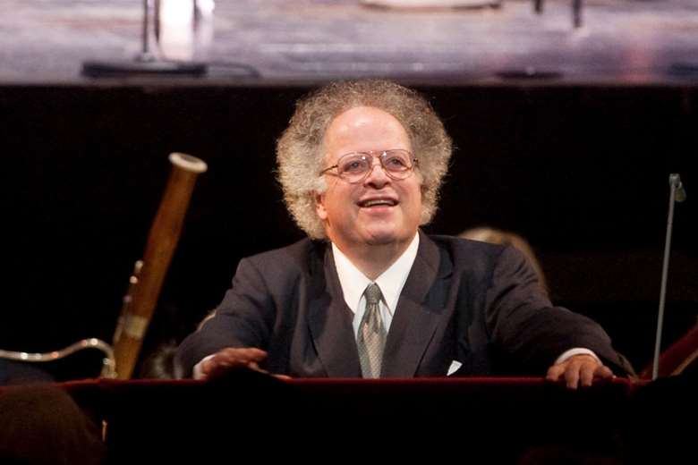 James Levine prior to a performance of Verdi's Requiem on September 18, 2008 (Photo: Marty Sohl / Met Opera)