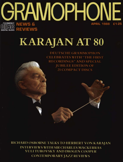 Karajan At  – Richard Osborne talks to Herbert von Karajan