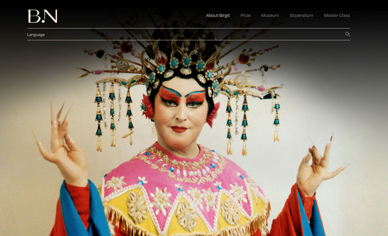 Birgit Nilsson Stiftelse launches new website