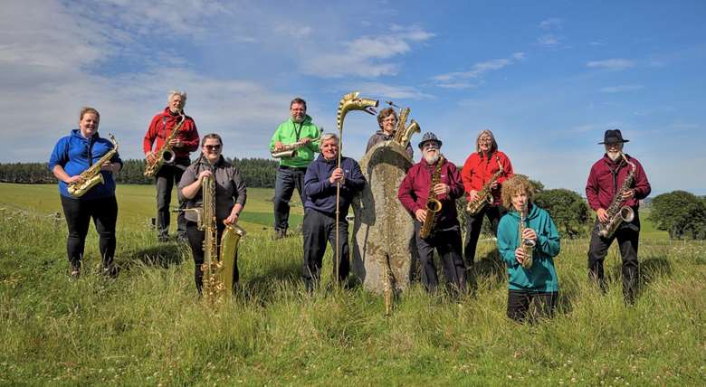 The Aberdeen Saxophone Orchestra, one of the ensembles shortlisted for the Inspiration Award