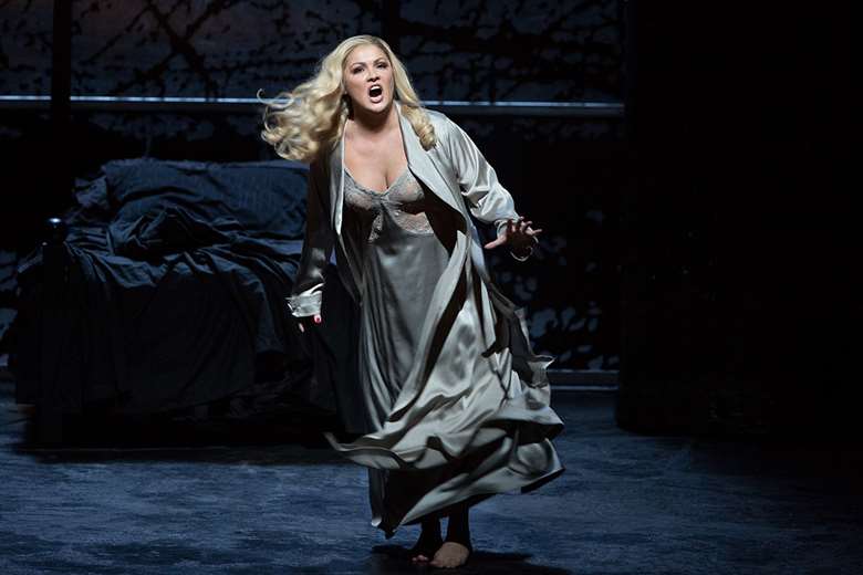 Anna Netrebko as Lady Macbeth a New York's Met Opera (Photo: Marty Sohl/Metropolitan Opera)