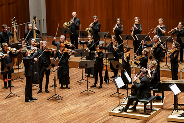 New DG artists the Freiburger Barockorchester in action (Photo: Valentin Behringer)