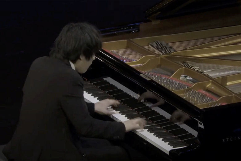 Masaya Kamei in the Cliburn semi-final: out to wow the jury, and share the joy