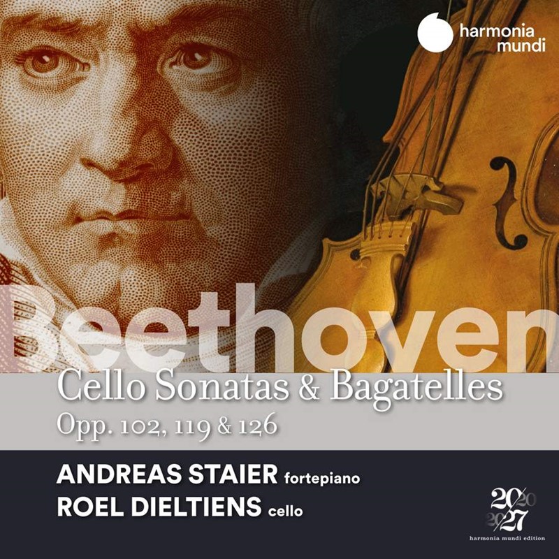 Beethoven Two Cello Sonatas, Op 102. Bagatelles   Roel Dieltiens