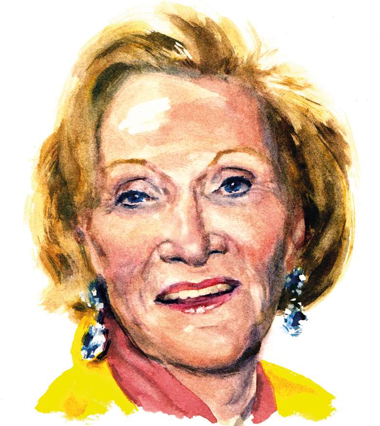 Siân Phillips (Illustration: Philip Bannister)