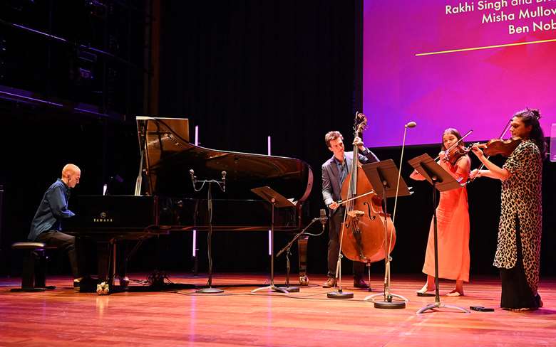 Manchester Collective - RPS Ensemble Winners close the ceremony (photo: Mark Allan)