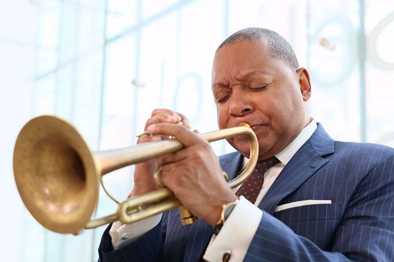 Wynton Marsalis, this year's Praemium Imperiale Award Music recipient