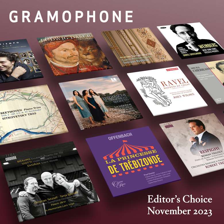 Editor's Choice: November 2023, The best new classical recordings