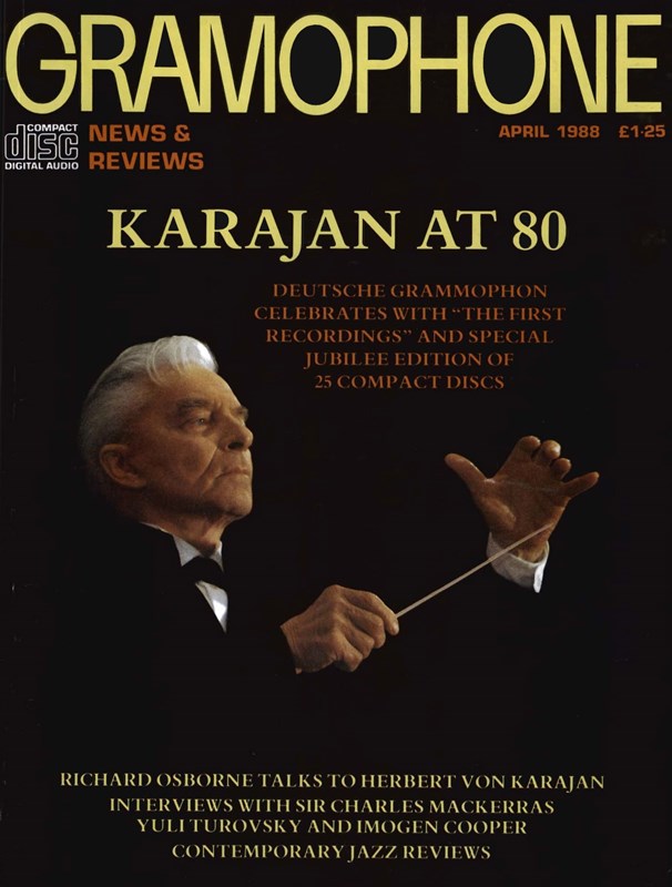 Gramophone April 1988