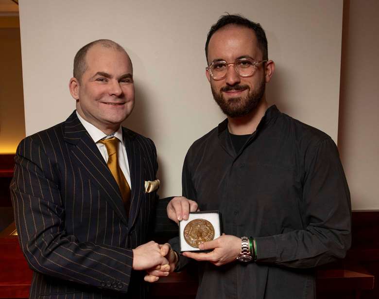 Wigmore Hall director John Gilhooly with Igor Levit