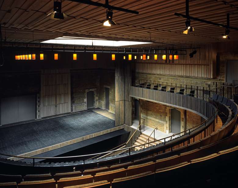 Interior of Nevill Holt's 400 seat Opera House