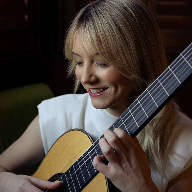 New Decca Classics signing, the guitarist Alexandra Whittingham (Photo: Nat Michele)