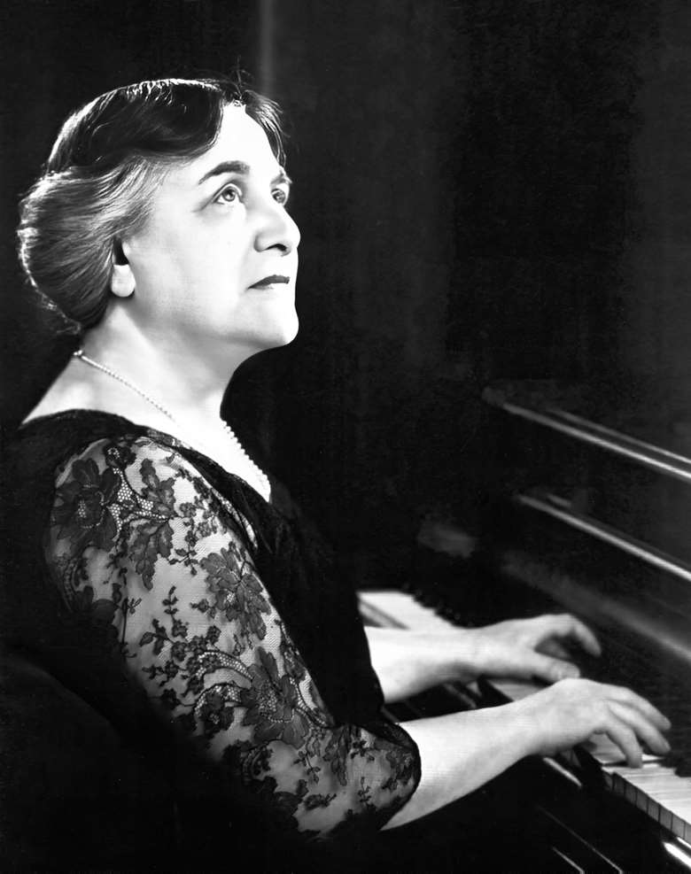 A national treasure: after the war Myra Hess became something of a Queen Mother figure (Tully Potter Collection))