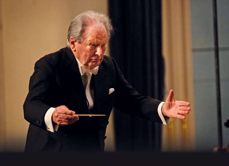 Sir Neville Marriner (photography: Imaginechina Limited / Alamy Stock Photo)